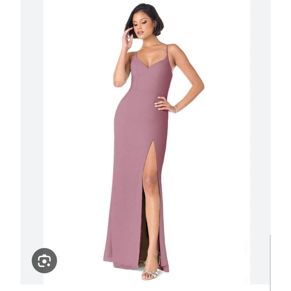 Azazie Blink Dress in Wisteria Size A4 NWT